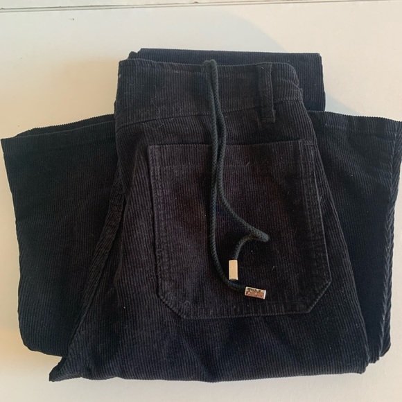 Alice Mccall Wide Leg Pants .Used .Size 2 .Black.Waist 12’5” And long 43” - Picture 2 of 9